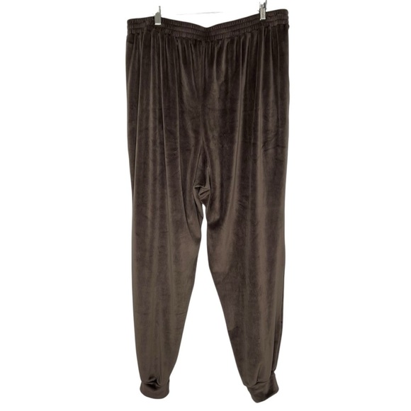 SKIMS Velour Set Amethyst Cropped Hoodie and High Waist Jogger Set 2XL - Picture 12 of 16